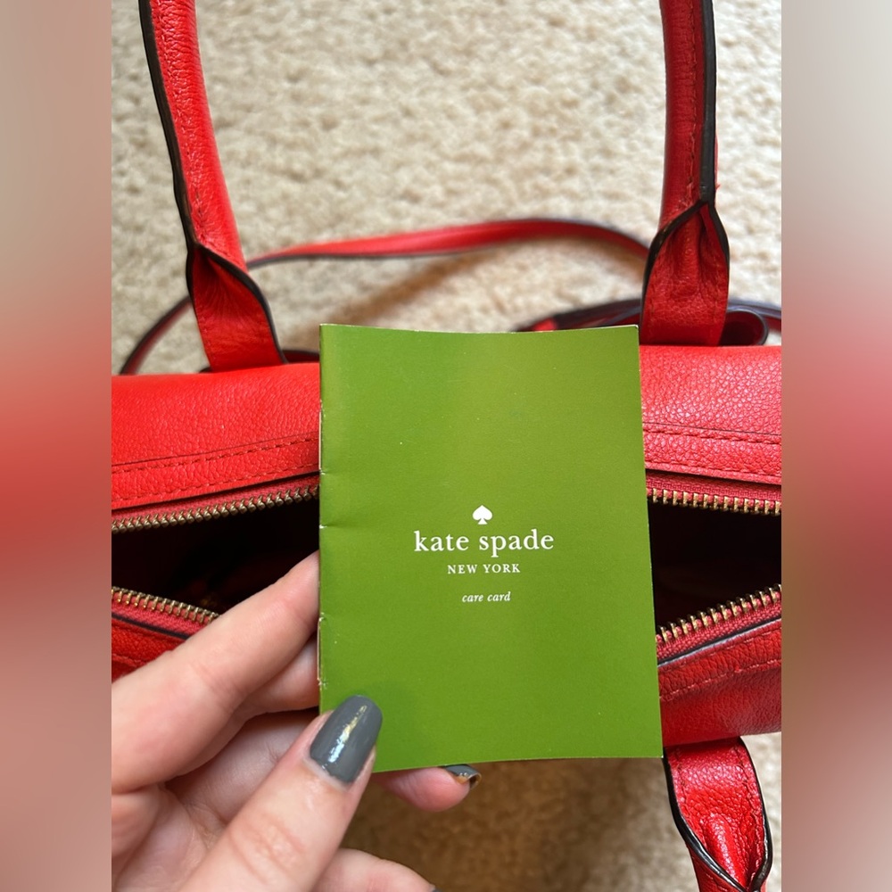 Kate Spade Handbag with Bow and Adjustable Shoulder Strap - Picture 2 of 5